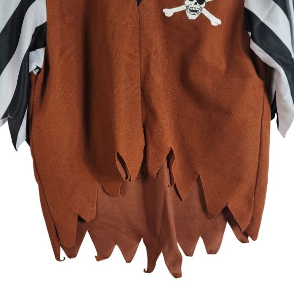 Pony Express Kids Pirate Costume Small Shirt Belt Pants Pretend Cos Halloween - Picture 3 of 15